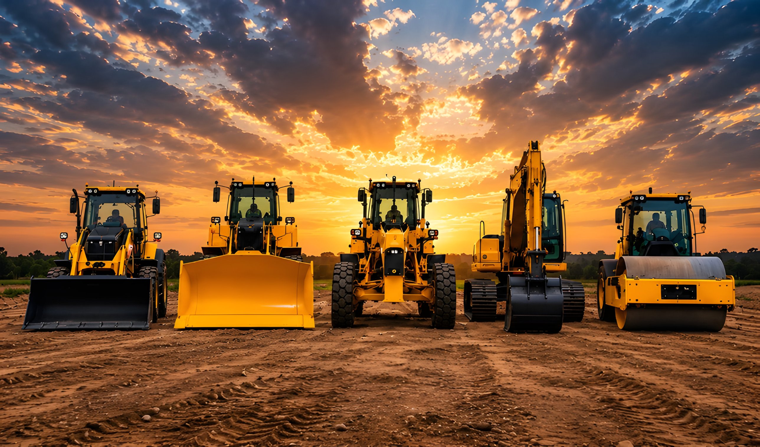BMR Construction heavy equipment and team in Lusaka